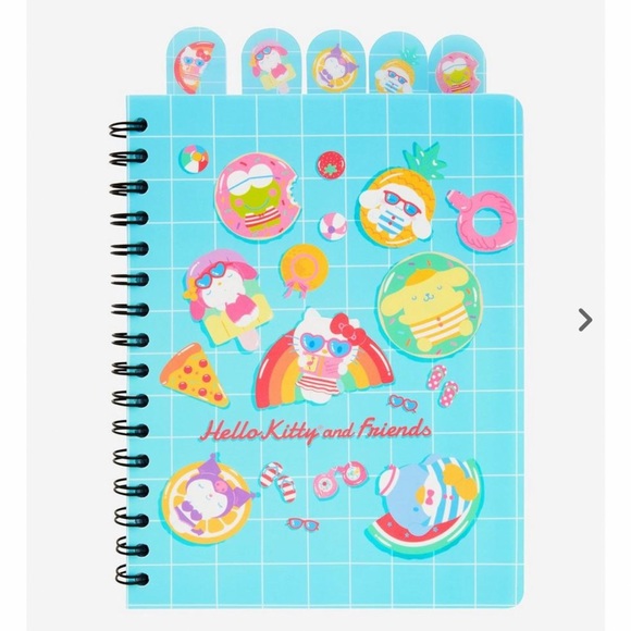 Hello Kitty Office Hello Kitty And Friends Pool Party Tabbed